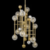 Люстра на штанге Delight Collection Fluxus P68084-12 gold — купить в Bronko‑Decor