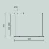 Подвесная люстра Maytoni Plume MOD340PL-L20BS3K — купить в Bronko‑Decor