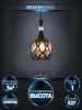 Подвесной светильник Seven Fires Levent SF4045/1P-BK-AM — купить в Bronko‑Decor