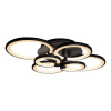 Потолочная светодиодная люстра iLedex Ring A001/6 BK — купить в Bronko‑Decor