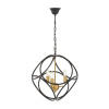 Подвесная люстра Lumina Deco Casai LDP 1243-3 BK+MD — купить в Bronko‑Decor
