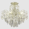 Потолочный светильник Crystal Lux ESMIRALDA PL4 SILVER — купить в Bronko‑Decor