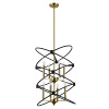 Люстра на штанге Indigo Trionfo 10020/8R Black V000486 — купить в Bronko‑Decor