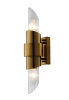 Бра Crystal Lux Justo JUSTO AP2 BRASS — купить в Bronko‑Decor