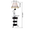 Торшер Reluce 01757-0.6-01 BK — купить в Bronko‑Decor