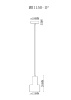 Подвесной светильник MyFar Lima MR1150-1P — купить в Bronko‑Decor