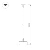Подвес Arlight ALT-TUBULAR-HANG-L1000 043656 — купить в Bronko‑Decor