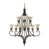 Подвесная люстра Feiss Drawing Room FE-DRAWING-ROOM9 — купить в Bronko‑Decor