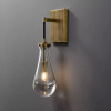 Бра Delight Raindrop MT9093-1W brushed gold — купить в Bronko‑Decor