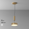 Накладной светильник Maytoni Zon C032CL-24W3K-RD-MG — купить в Bronko‑Decor