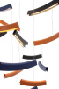 Каскадная люстра Mizi'en Slim MZ31505-9-multi — купить в Bronko‑Decor
