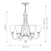 Подвесная люстра Hinkley Mayflower HK-MAYFLOWER6 — купить в Bronko‑Decor