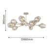 Потолочная люстра F-Promo Tilda 2658-10U — купить в Bronko‑Decor