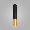 Подвесной светильник Eurosvet Tony DLN108 GU10 черный/золото — купить в Bronko‑Decor