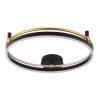 Потолочный светильник Crystal Lux FERNANDO PL72W LED BLACK/GOLD — купить в Bronko‑Decor