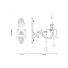 Бра Lucia Tucci Barletta W122.1 Antique — купить в Bronko‑Decor