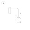 Бра Arlight SP-Beads-Wall-Hang-R130-6W Day4000 037065 — купить в Bronko‑Decor