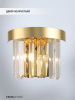 Настенный светильник Lumien Hall Daneil LH0057/2W-GD-CL — купить в Bronko‑Decor