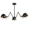 Подвесная люстра Lumina Deco Valmonti LDP D015-3 BK — купить в Bronko‑Decor