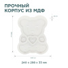 Светодиодный ночник Apeyron Мишка теплый белый 2хААА МДФ 12-176 — купить в Bronko‑Decor