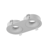 Корпус встраиваемого светильника SWG COMBO-2R2-WH 004160 — купить в Bronko‑Decor
