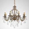 Подвесная люстра Lucia Tucci Barletta 1730.8 Antique — купить в Bronko‑Decor