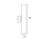 Настенный светильник Italline IT02-026 gold 3000K — купить в Bronko‑Decor