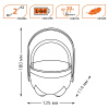 Фонарь кемпинговый Gauss GF001 — купить в Bronko‑Decor