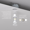 Встраиваемый светильник Denkirs Inviz DK2080-WH — купить в Bronko‑Decor