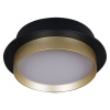 Встраиваемый светильник Reluce 53005-9.0-001RLD GX53 BK+GD — купить в Bronko‑Decor
