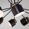 Потолочная люстра Eurosvet Batler 70133/8 черный — купить в Bronko‑Decor