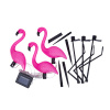 Садовый светильник на солнечной батарее (3 шт.) Uniel USL-S-833/PM530 FLAMINGO SET3 UL-00012698 — купить в Bronko‑Decor