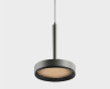Подвесной светильник (без основания) Italline IT02-025 dark silver 3000K — купить в Bronko‑Decor