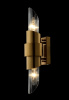 Бра Crystal Lux Justo JUSTO AP2 BRASS — купить в Bronko‑Decor