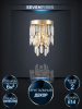 Настенный светильник Lumien Hall Dzhokin LH0059/2W-GD-CL — купить в Bronko‑Decor