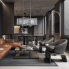 Подвесная люстра Lumien Hall Lenora LH3062/6PO-NL-CL — купить в Bronko‑Decor