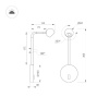 Бра Arlight SP-OTTORI-LONG-WALL-6W Warm3000 048168 — купить в Bronko‑Decor
