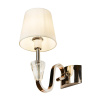 Бра iLamp Alesti W2424-1 Nickel — купить в Bronko‑Decor