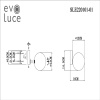 Бра Evoluce Arcola SLE220101-01 — купить в Bronko‑Decor
