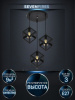 Подвесной светильник Seven Fires Biern SF4039/3P-BK — купить в Bronko‑Decor