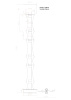 Торшер Divinare Sterzo 1244/17 PN-60 — купить в Bronko‑Decor