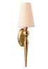Бра Crystal Lux PER AP1 BRASS/BEIGE — купить в Bronko‑Decor